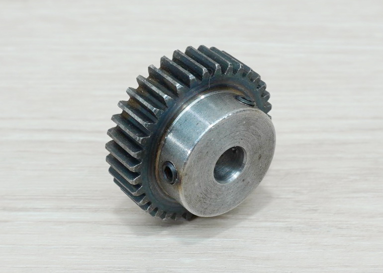 Spur Gear Pinion 1.0 Mod 35Teeth Bore 8mm (straight teeth - เฟืองตรง)