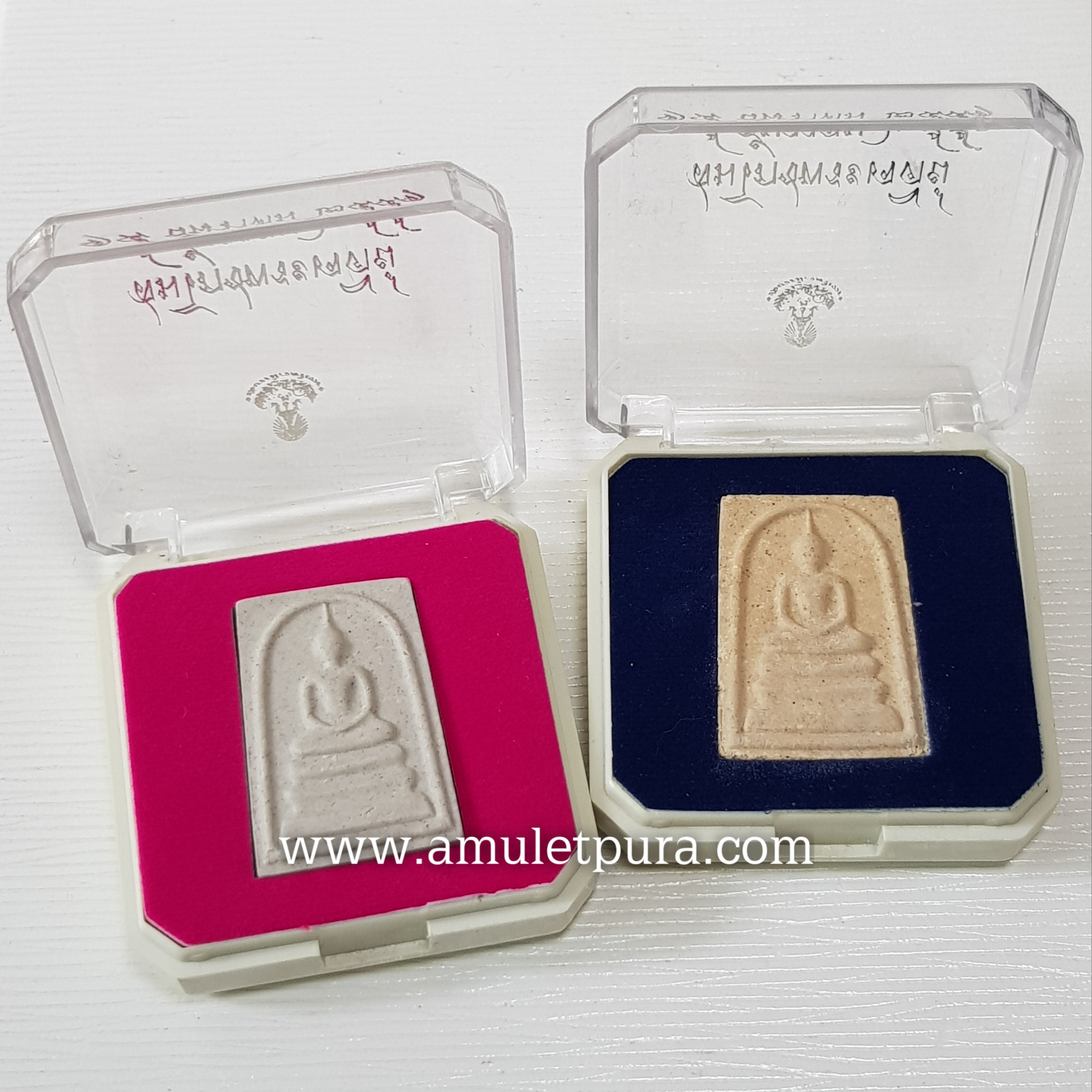 พระสมเด็จ (แบบเผา) รุ่นสมโภชพระเจดีย์ ปี51 วัดบวรนิเวศวิหาร กรุงเทพมหานคร