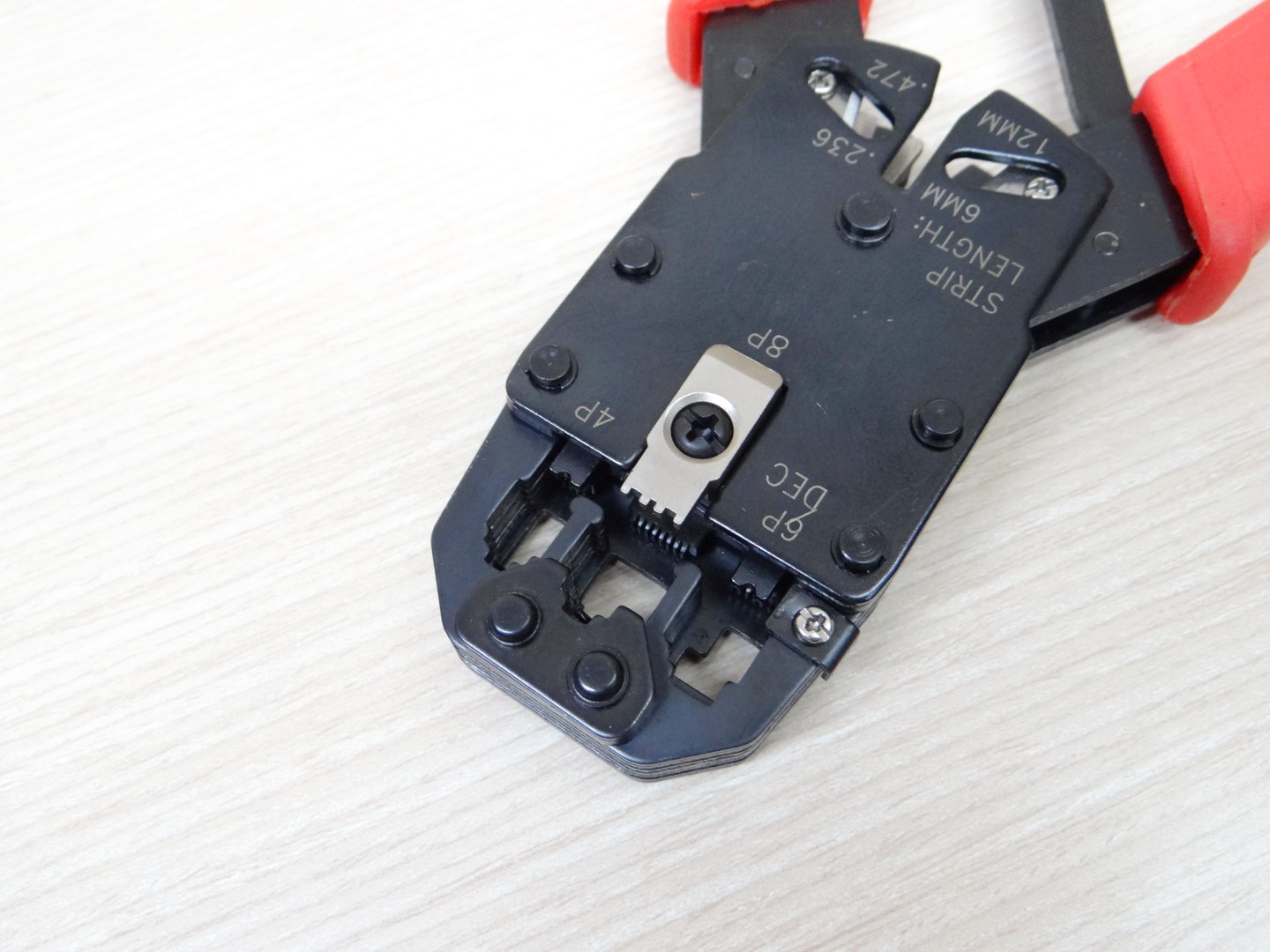 HT-2008R Crimping Plier Multi-function RJ10/11/12 FJ45 Network Connector