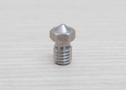 0.2mm 3D Printer Nozzles Stainless Steel V5 V6 for 1.75mm Filament