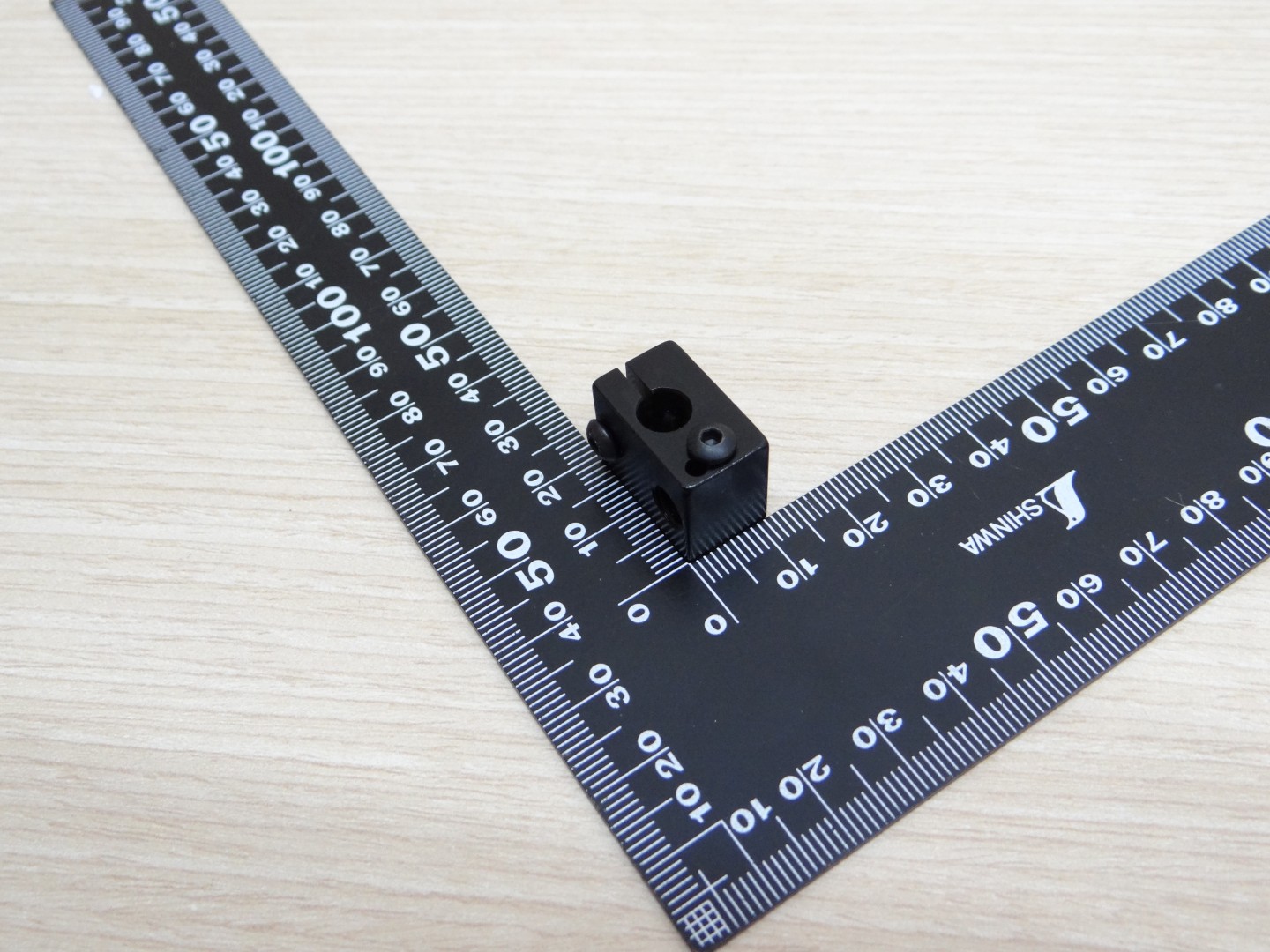 Black Aluminum Heater Block 20x16x12mm for E3D V6