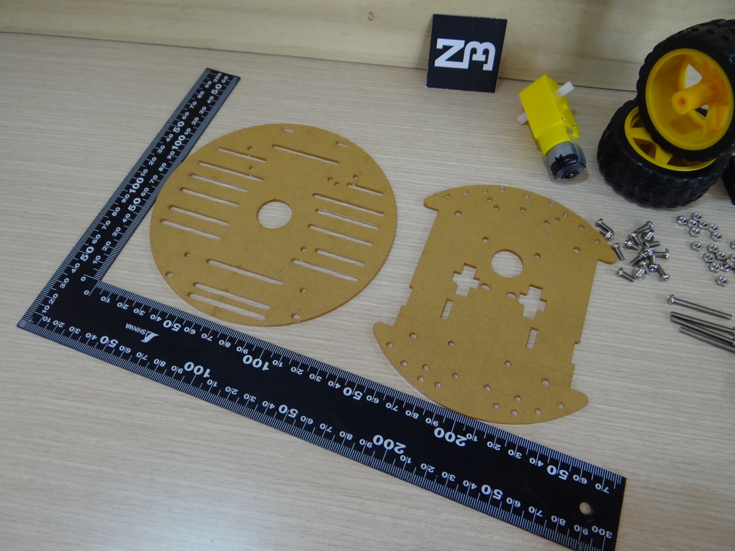 Smart robot mini car chassis 2wd RT4