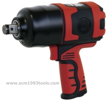 Shinano รุ่น SI-1550 บ็อกลม 3/4" รุ่นปืน Twin Hammer ญี่ปุ่น IMPACT WRENCHES