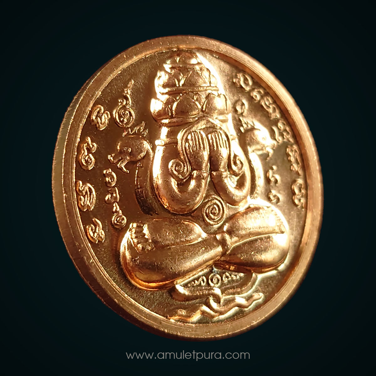 เหรียญพังพระกาฬ รุ่นเหนือดวง59 เนื้อทองแดง (ชุดกรรมการ 2.6 ซม) ปี59 วัดพระมหาธาตุ จ.นครศรีธรรมราช (3โค้ด หมายเลข 8465)