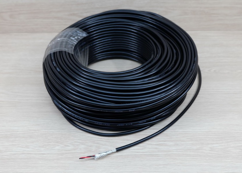 2 core X 0.3 mm² Shielded Wire RVSP Signal Line Shielded Twisted Pair (1m)