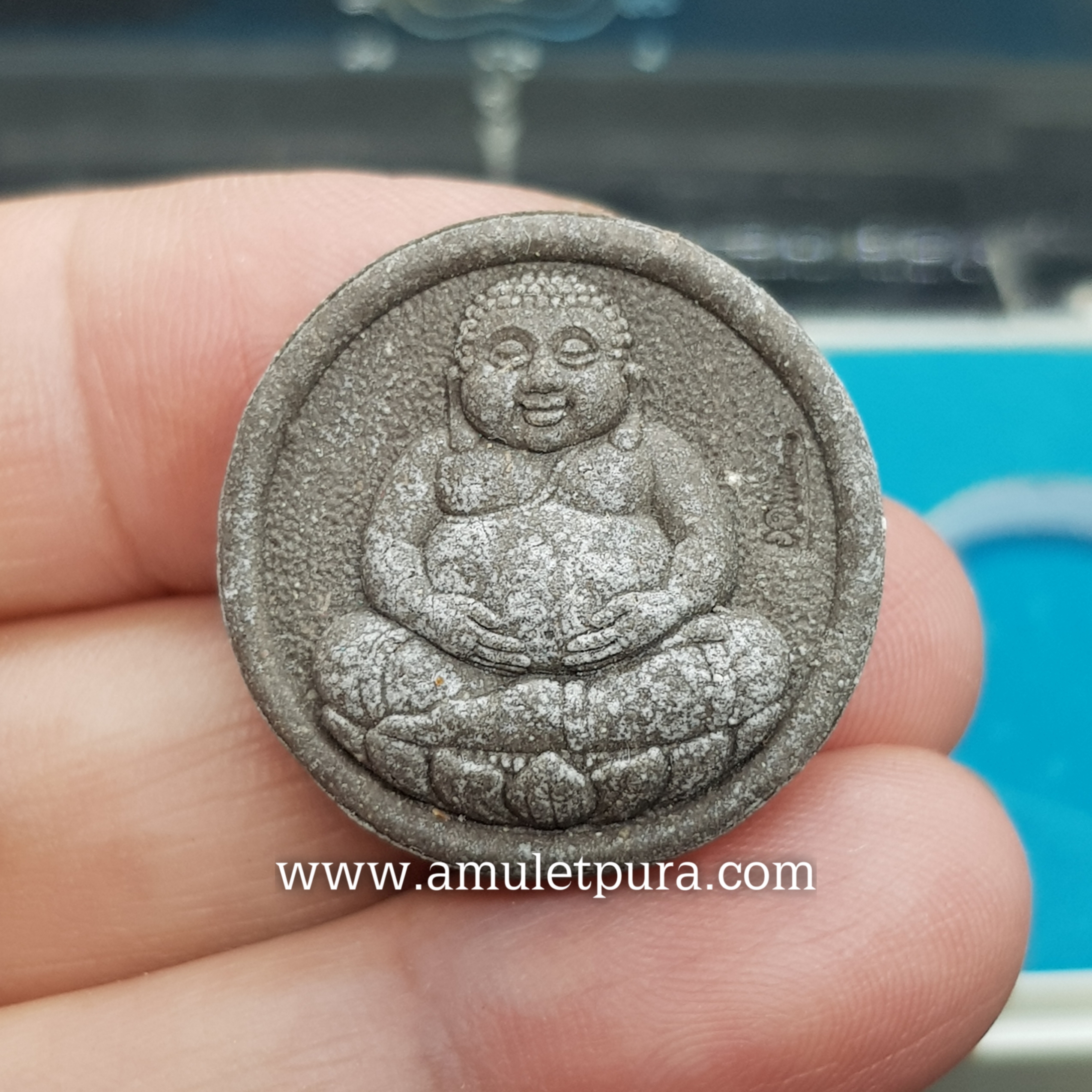 พระสังกัจจายน์ มหาเมตตา(1 ชุดมี 3 องค์ ผงพุทธคุณ,ผงธูป,ชานหมาก)รุ่นสวัสดิมงคล ปี53 หลวงพ่อสวัสดิ์ วัดศาลาปูน พระนครศรีอยุธยา(ตอกโค้ดด้านหน้า)