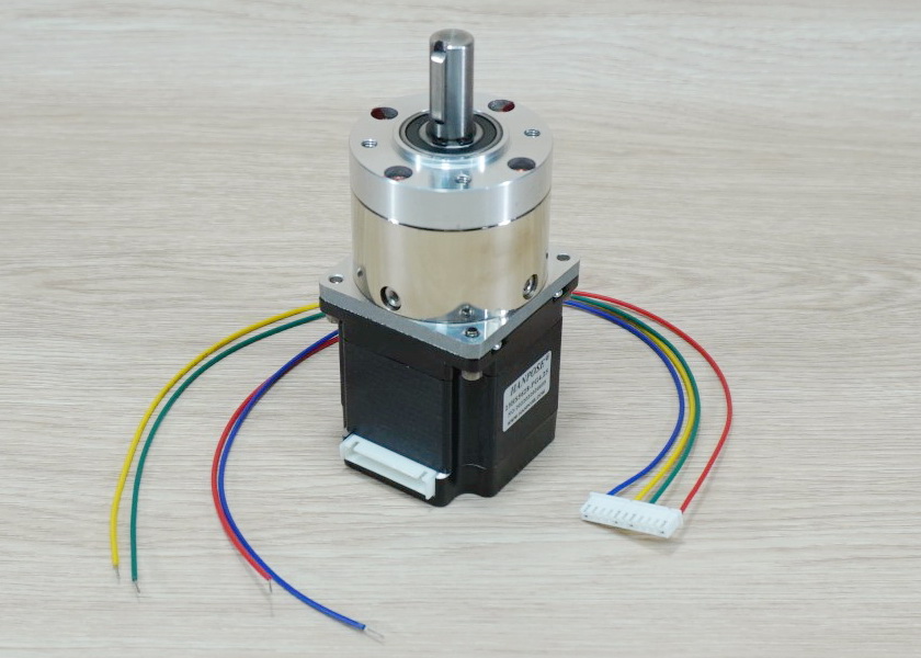 Nema23 แรงบิด 5.35N.m Shaft 12mm : Planetary Gearbox (4.25:1) + Stepper Motor (23HS5628-PG4.25)
