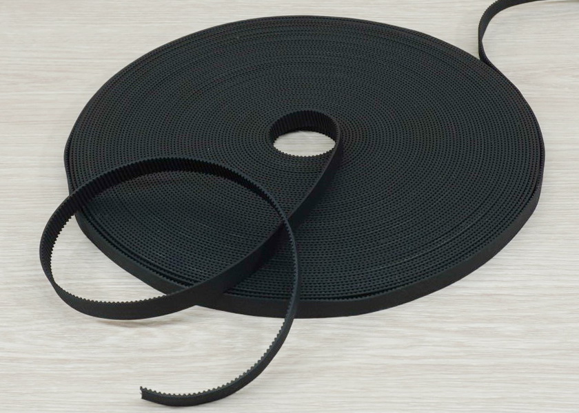 2GT-10mm Rubber Open Timing Belt Fiberglass Core (ราคา/1เมตร)
