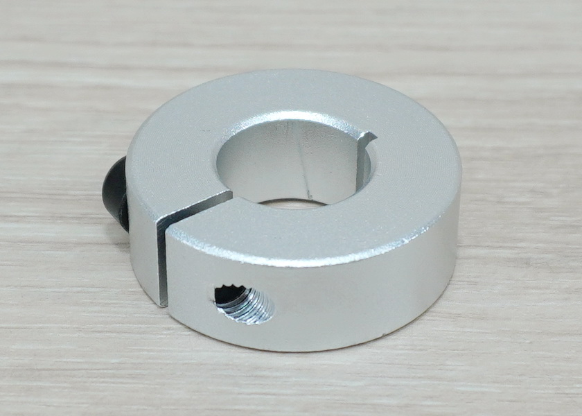 SC 16x35x12 mm (IDxODxThickness) Open type optical axis fixing ring (Aluminum)