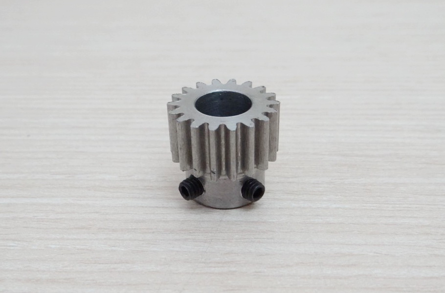 Spur Gear Pinion 1.0 Mod 18Teeth Bore 10mm (straight teeth - เฟืองตรง)