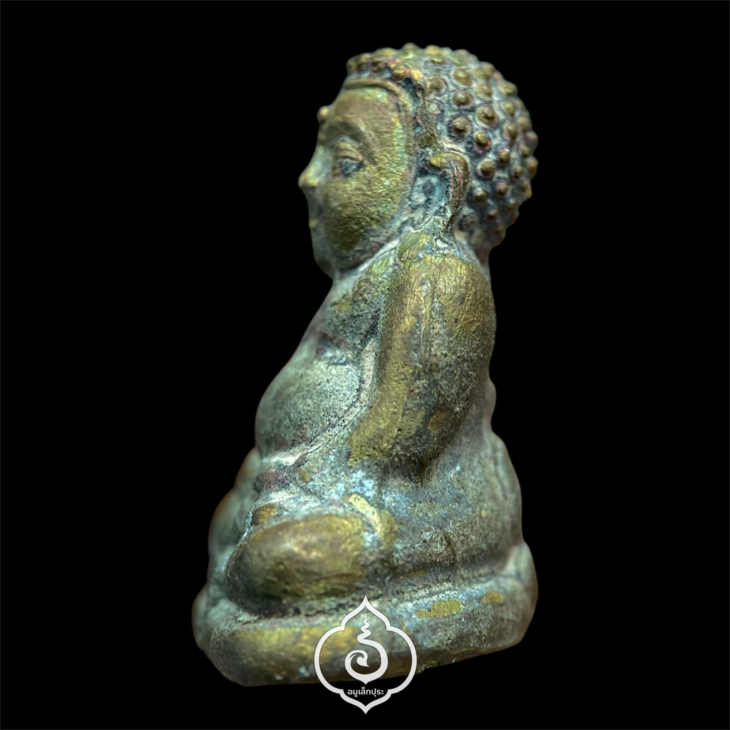 พระมหาสังกัจจายน์ พิมพ์ 50 ปี วัดเมืองยะลา (เนื้อสัมฤทธิ์ หล่อโบราณ) รุ่นสันติสุข ปี52 พ่อท่านฉิน วัดเมืองยะลา จ.ยะลา(ใต้ฐานตอกโค้ด หมายเลข 926)