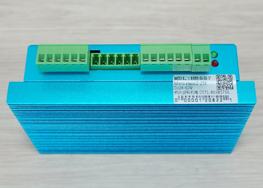 Hybrid Closed-Loop Stepper Motor (Nema23) 57HBS23 แรงบิด 2.3N.m 4A Shaft 8mm + HBS57 Driver