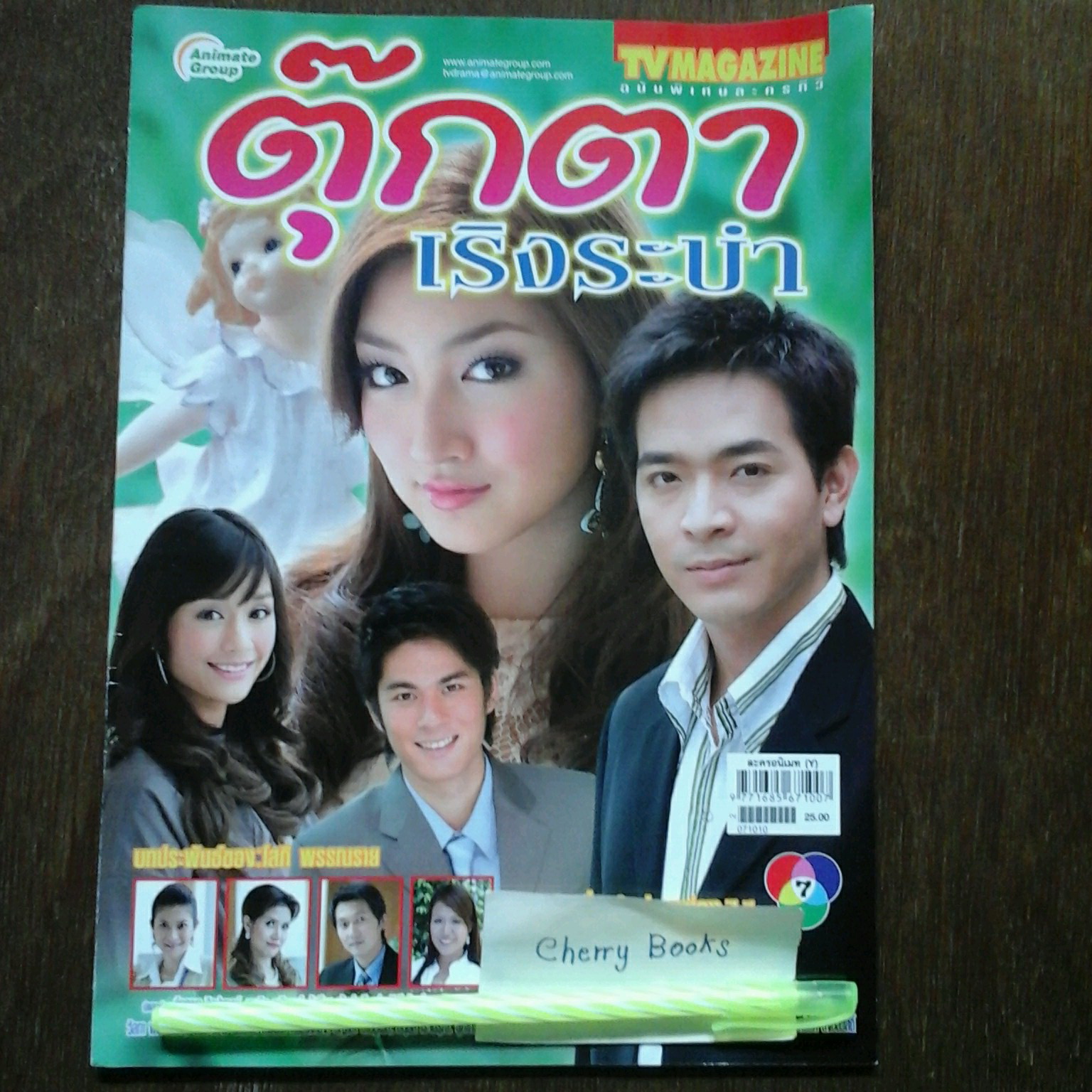 หนังสือเรื่องย่อละคร ตุ๊กตาเริงระบำ