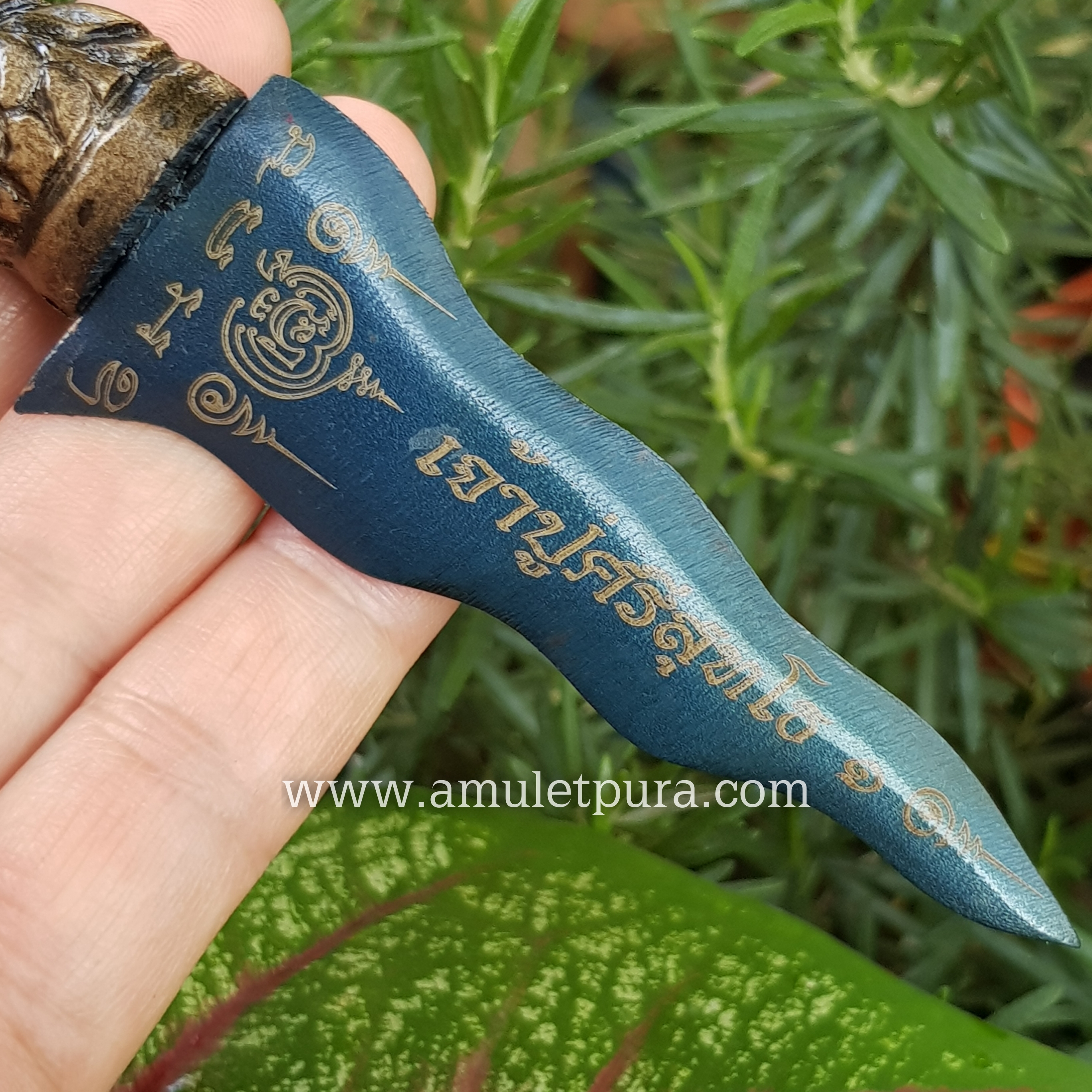 กริชนาคา เจ้าปู่ศรีสุทโธ นำฤกษ์ (เนื้อเหล็กน้ำพี้) ปี63 หลวงปู่คำไหล วัดศรีชมภู จ.นครพนม (หมายเลข32)