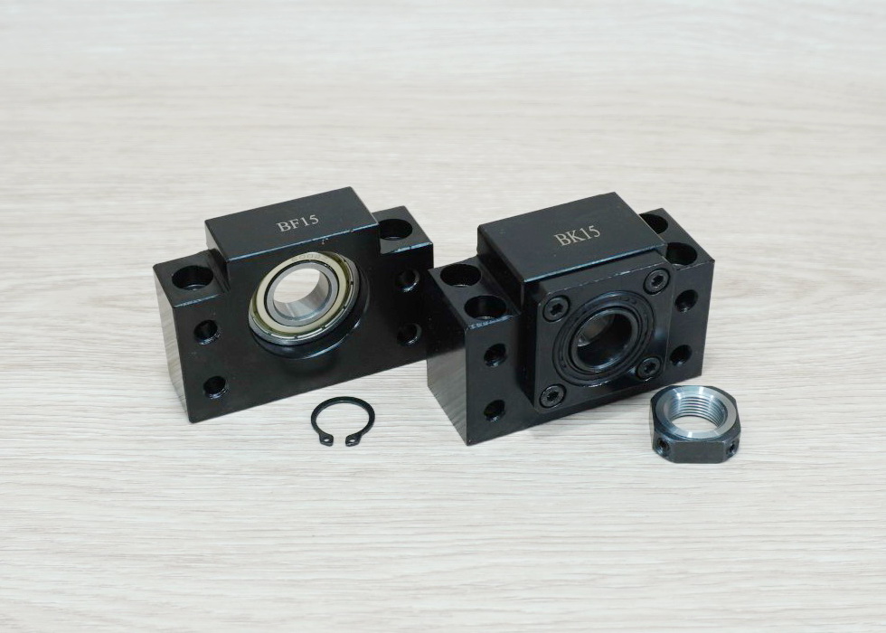 BK15 + BF15 Ball screw end support bearings