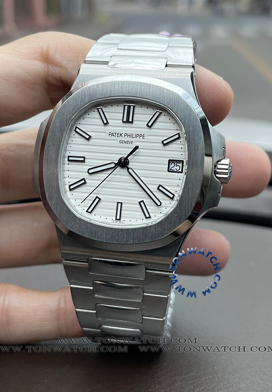 PATEK5711WHITE PATEK NAUTILUS 5711 3KF