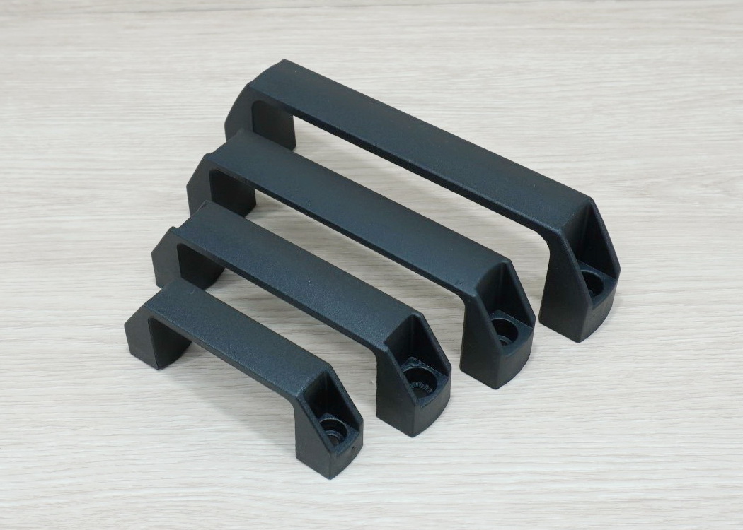 Plastic D-shape Handle Pull Knob 70mm (Hole Pitch 90 mm)