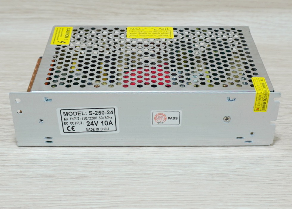 24V-10A-250W DC Switching Power Supply (S-250-24)