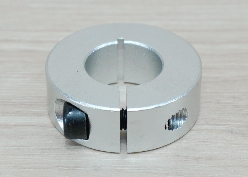 SC 17x35x12 mm (IDxODxThickness) Open type optical axis fixing ring (Aluminum)