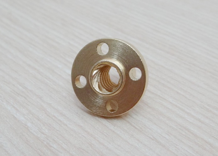 T8 Copper Nut Dia 8mm (Lead 16mm)