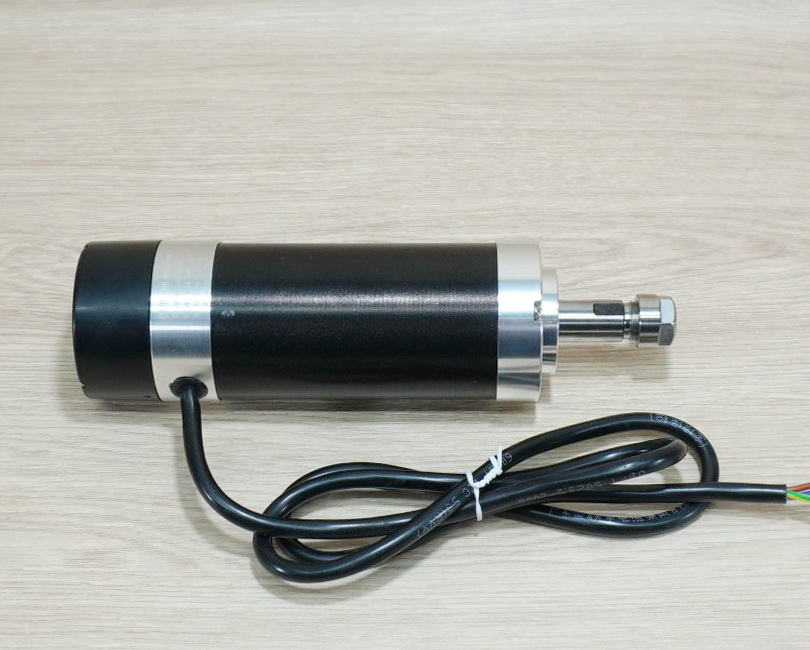 600W ER11 Brushless Spindle DC Motor (Max.9000rpm) + WS55-220WG Brushless DC Motor Driver 48V 600W