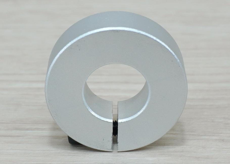 SC 18x40x12 mm (IDxODxThickness) Open type optical axis fixing ring (Aluminum)