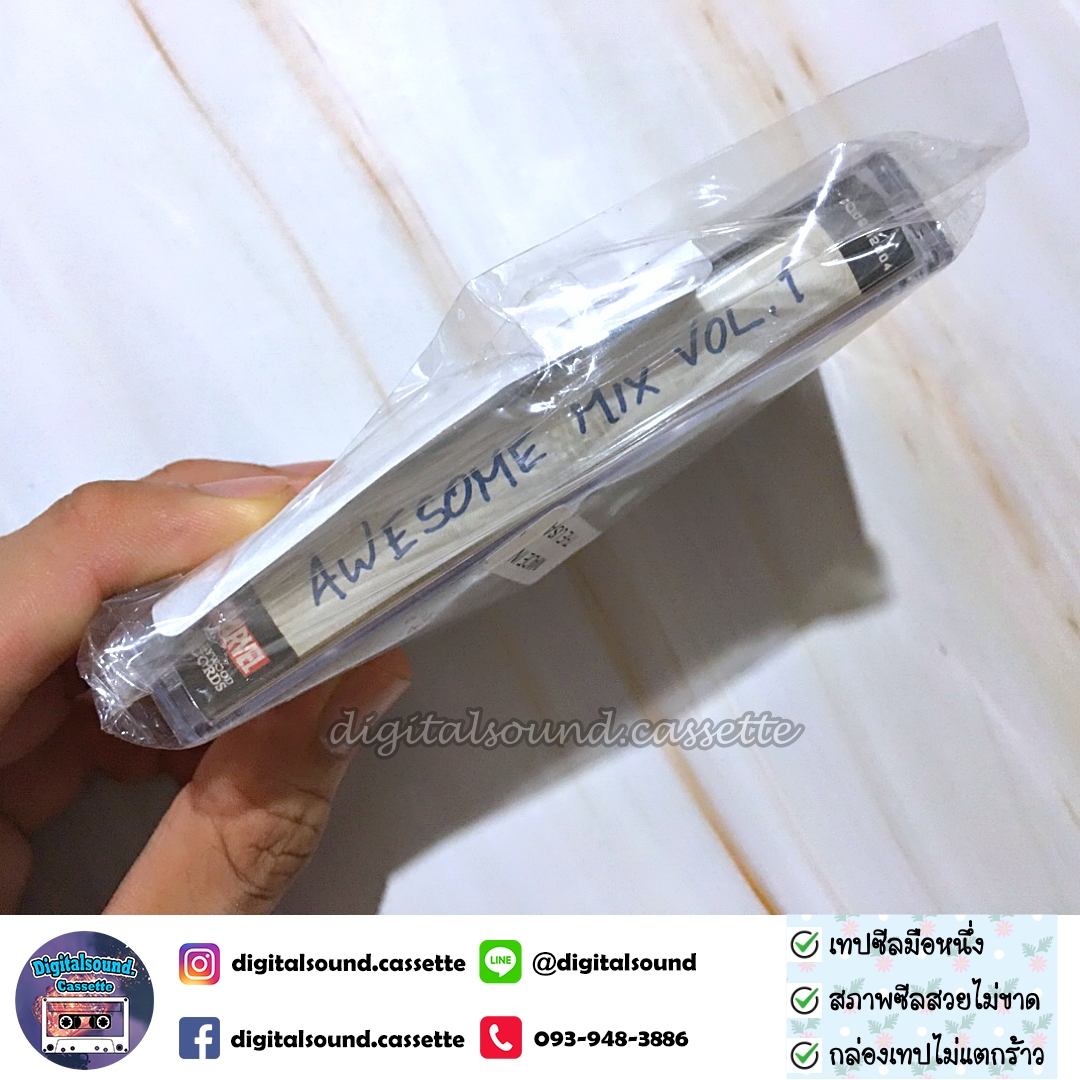 เทปคาสเซ็ท guardians of the galaxy vol 1 (Soundtrack) อัลบั้ม awesome mix vol 1 (MADE IN USA) (ซีลมือหนึ่ง)
