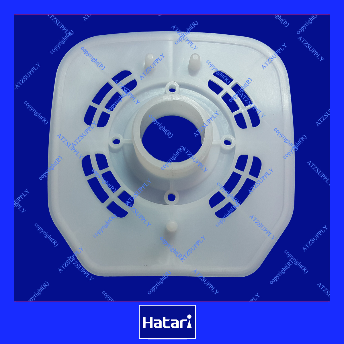 แท้ ฮาตาริ ฝาหน้ามอเตอร์ 18 นิ้ว เกลียวใหญ่ ฮาตาริแท้ Hatari