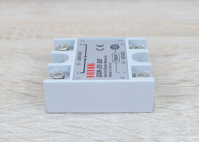 Solid State Relay SSR-25DD, 25A (5-200VDC /3-32VDC)
