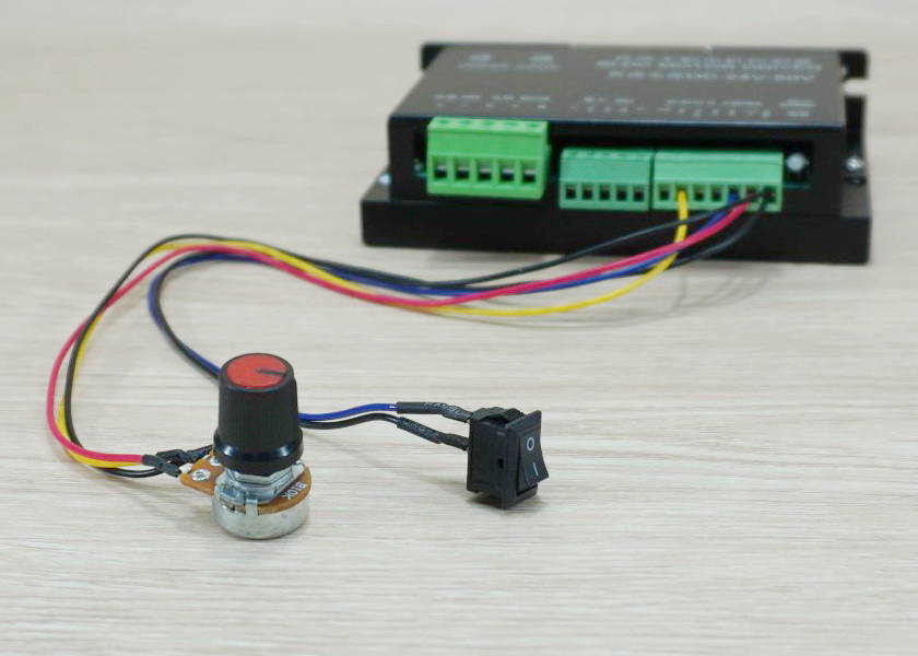 WS55-220S Brushless DC Motor Driver 600W DC24-50V Max 15A