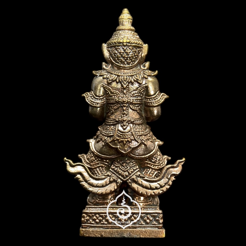 ท้าวเวสสุวรรณ (เนื้อมหาชนวน) รุ่นยกฐานะ ทองนำโชค ปี64 หลวงพ่อทอง วัดบ้านไร่ จ.นครราชสีมา (มีโค้ด หมายเลข931)