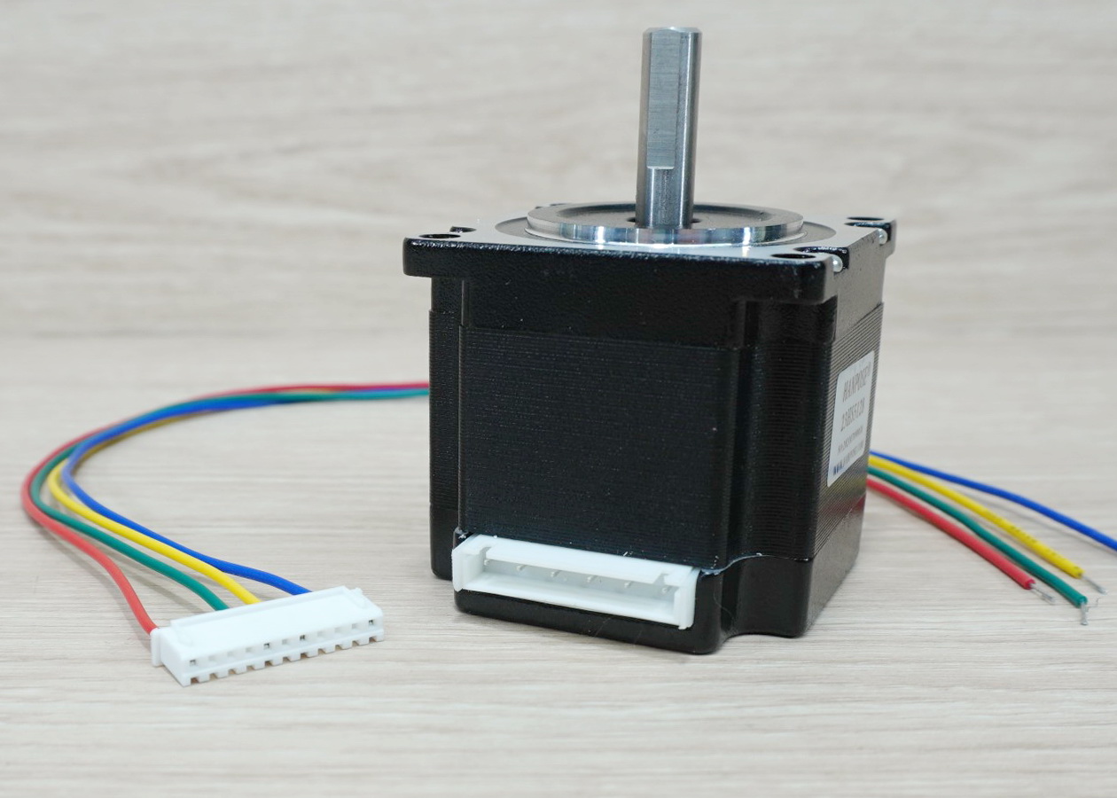 HANPOSE - Stepper Motor (Nema23) แรงบิด 1.01N.m 2.8A Shaft 8mm (23HS5128-8)