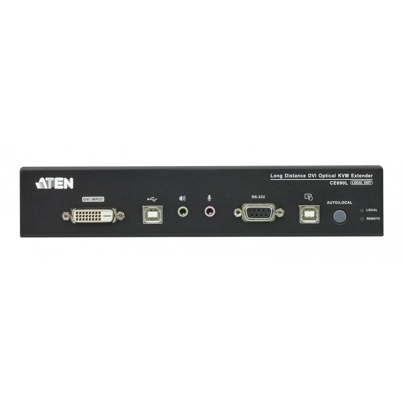 ATEN DVI Optical KVM Extender up to 20km. model : CE690