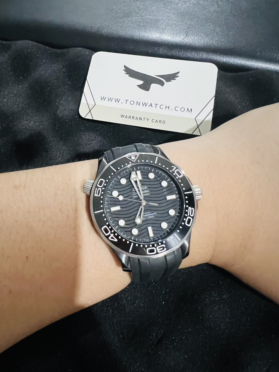 OMEGA 300M BLACK CERAMIC VSF