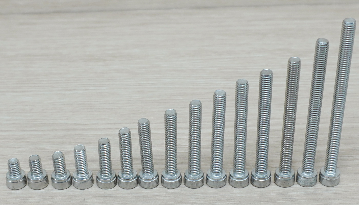 สกรูหัวจมสแตนเลส 304 Screw M6 ยาว 40mm (20ตัว/ถุง)