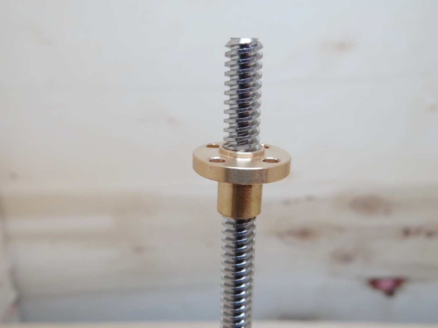 T8 Lead Screw Dia 8mm ยาว 500mm (Lead 2mm) + Copper Nut
