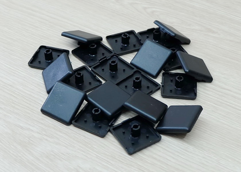3030 Black Plastic End Cap (แพ็ค20ชิ้น) สำหรับ Series 30 Alu Profile