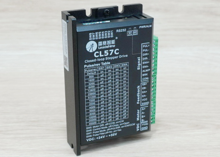 D57CME31 Closed Loop Stepper Motor (Nema 23) แรงบิด 3.1N.m 5A Shaft 8mm + CL57C Driver