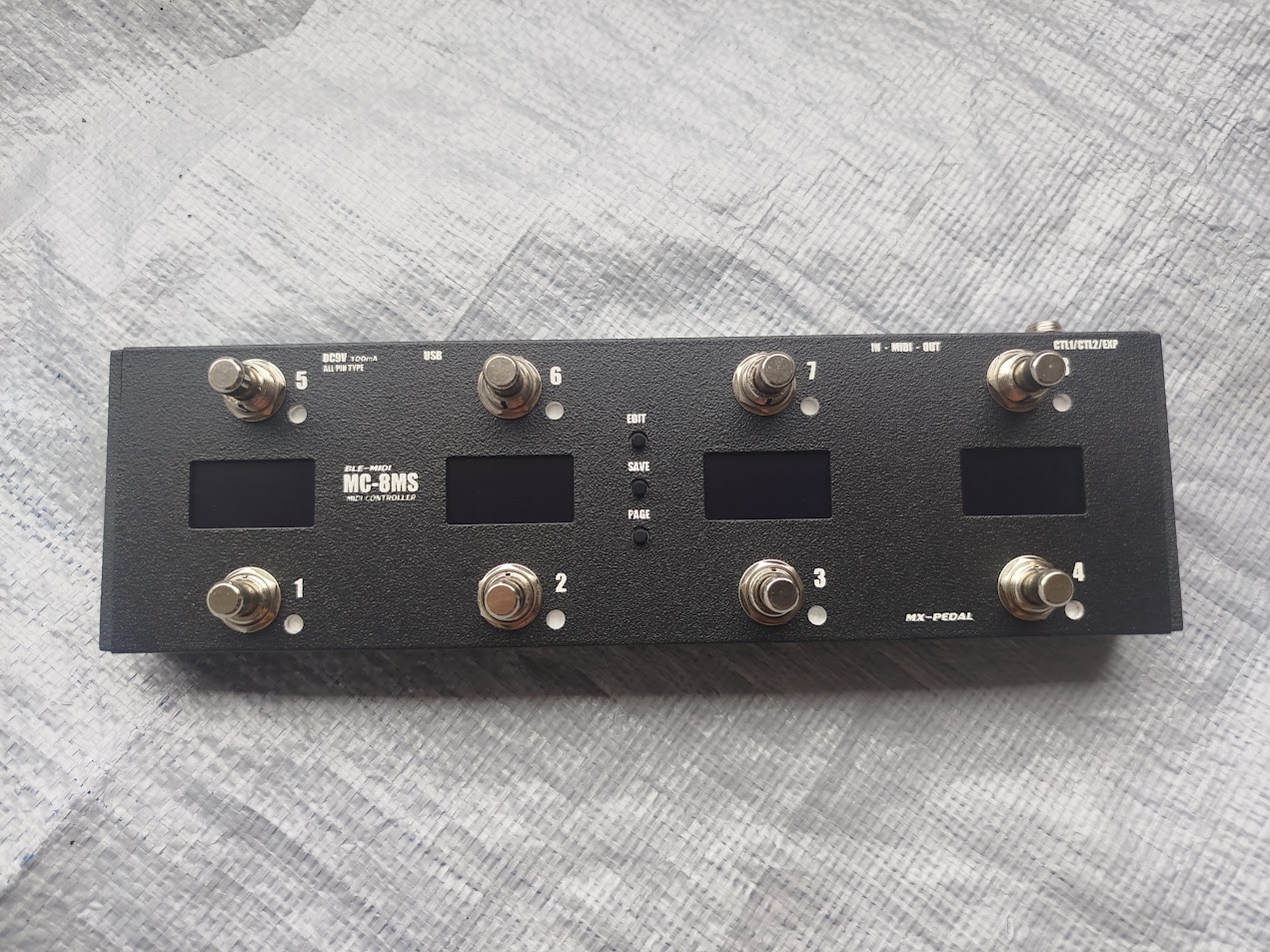 MC-8MS MIDI CONTROLLER