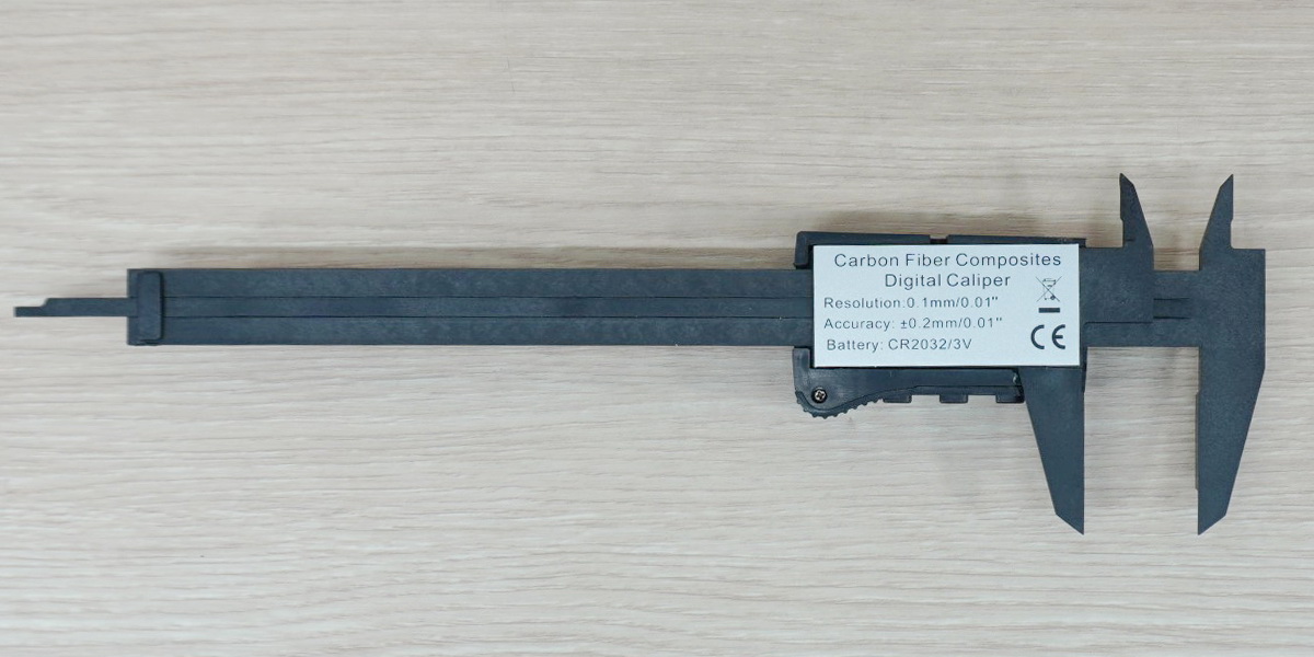 Digital Caliper 0-150mm, Accuracy ±0.2mm (Carbon Fiber Composite)