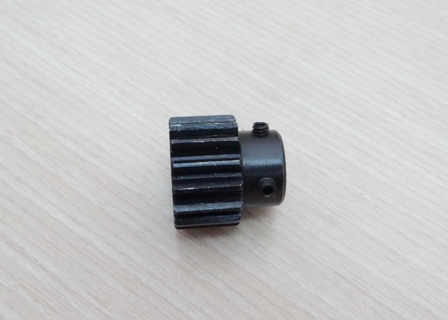 Spur Gear Pinion 1.5 Mod 15Teeth Bore 6.35mm (straight teeth - เฟืองตรง)