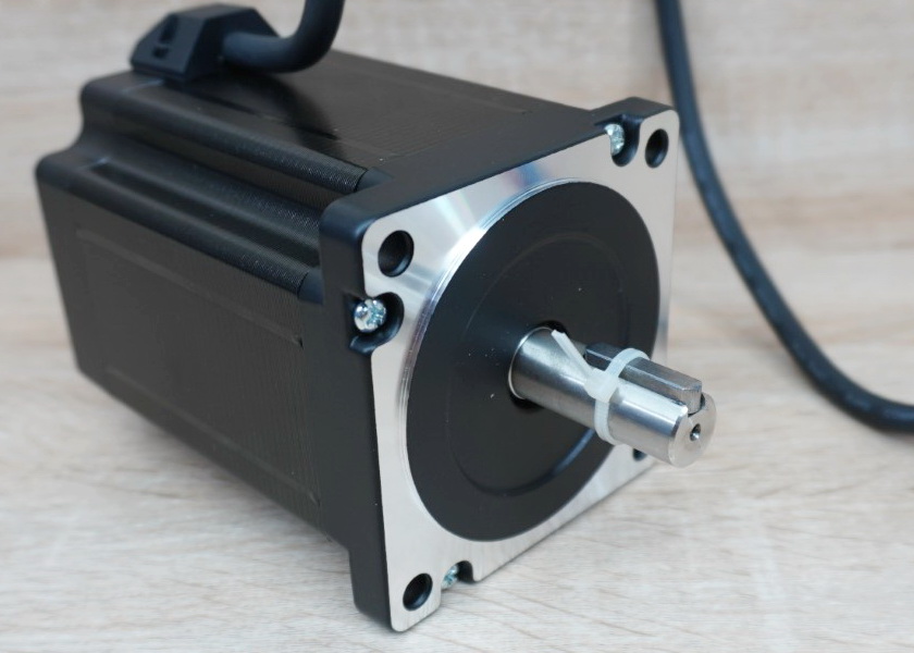 OUKEDA - Stepper Motor (Nema34) แรงบิด 8N.m 6A Shaft 14mm (OK86STH115-6004A)