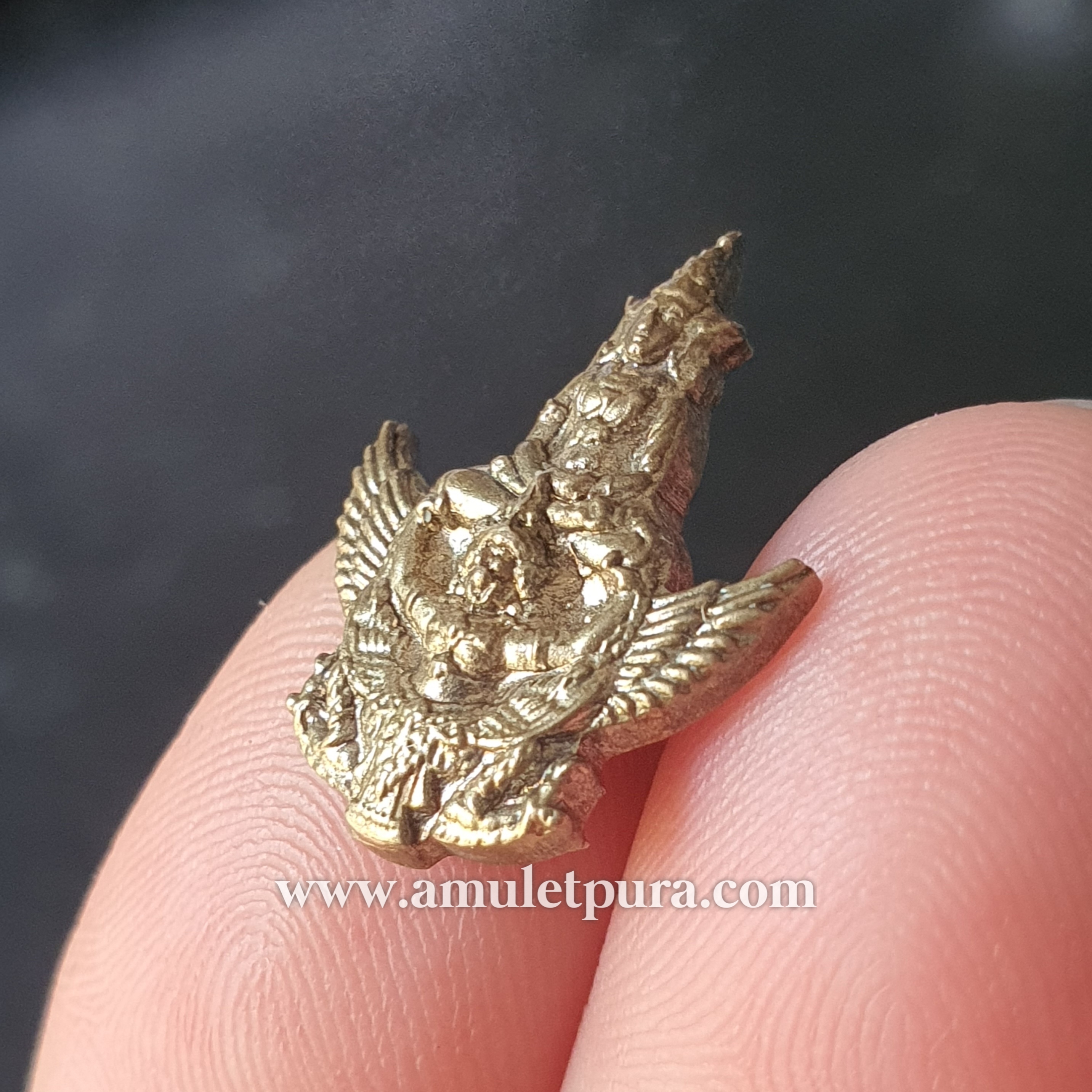 ปรกพระนารายณ์ทรงครุฑ (อัลปาก้า) รุ่นสร้างโบสถ์ กฐินปี51 หลวงปู่กาหลง วัดเขาแหลม จ.สระแก้ว (มีโค้ด หมายเลข 7316)