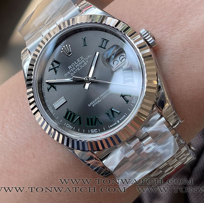 ROLEX DATEJUST Wimbledon 41 MM. VSF