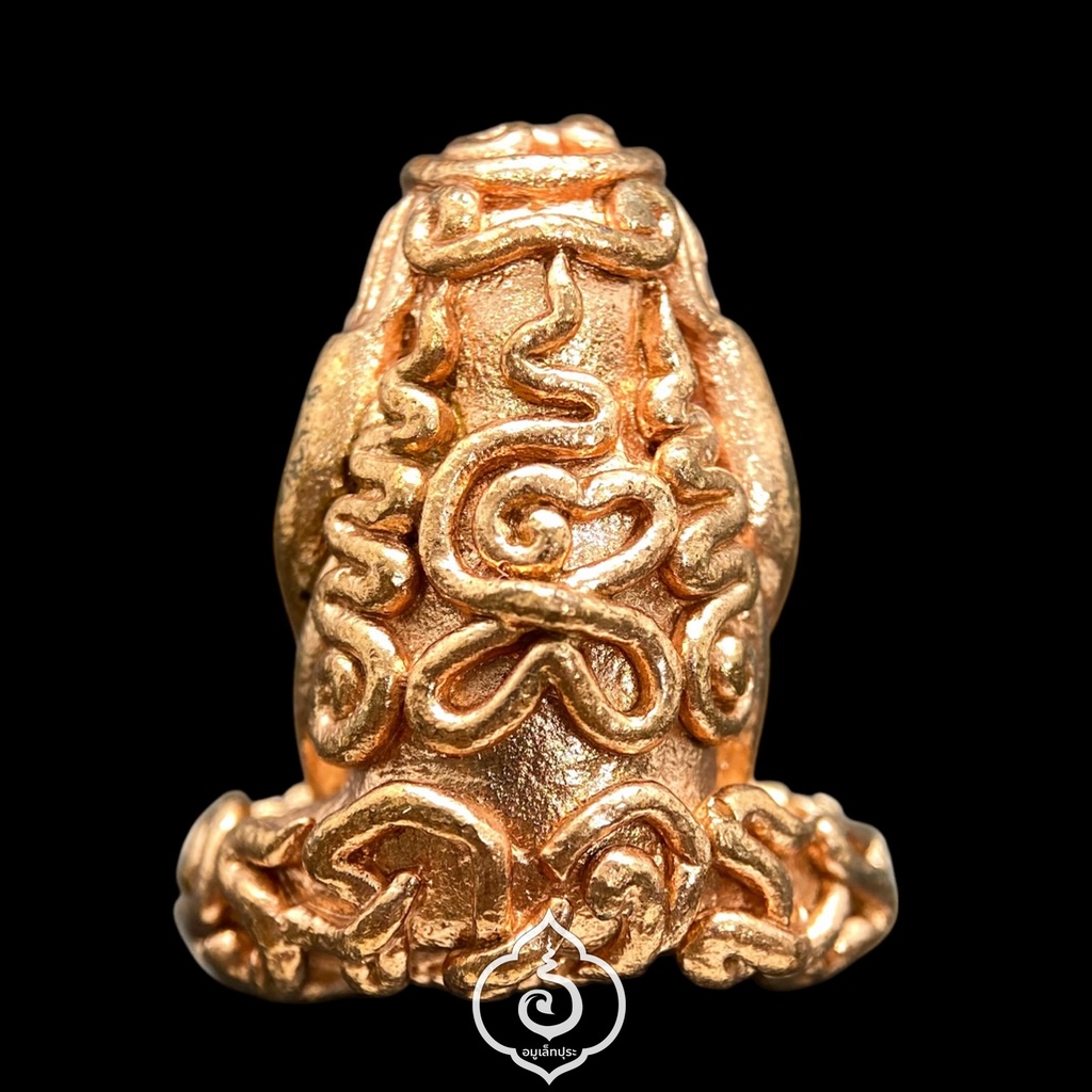 พระปิดตายันต์ยุ่ง แร่เศรษฐี (เนื้อทองแดงเถื่อนผสมแร่บางม่วง) ปี55 หลวงปู่ทองย้อย วัดอัมพวัน จ.นนทบุรี