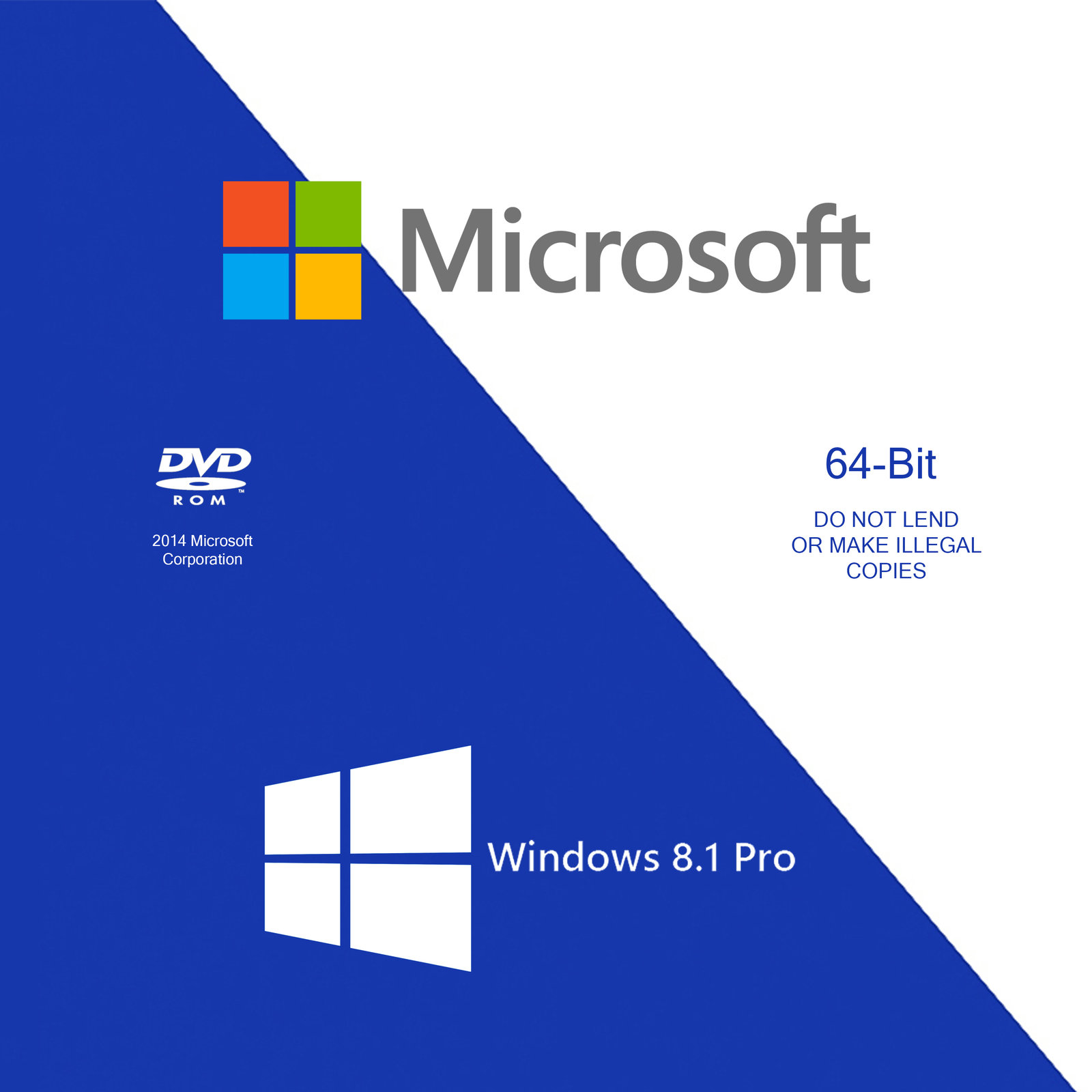 Windows 8.1 Pro 32/64 bit Activation Key (multi language)