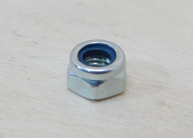 หัวน็อตล็อค Hex Lock Nut M5x0.8 (10ตัว/ถุง)