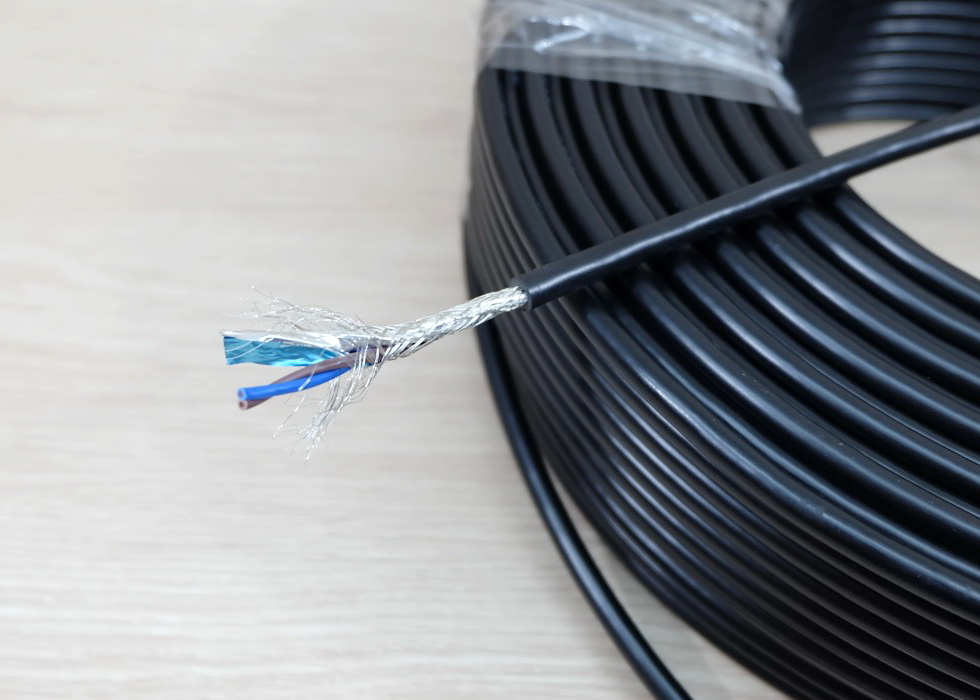 2 core X 0.5 mm² Shielded Wire RVSP Signal Line Shielded Twisted Pair (1m)