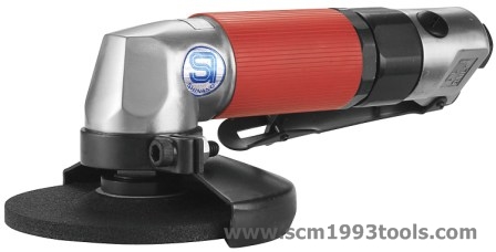 Shinano รุ่น SI-2501L เครื่องขัดไฟเบอร์ 4 นิ้ว รุ่นมือไกกด DISC GRINDERS