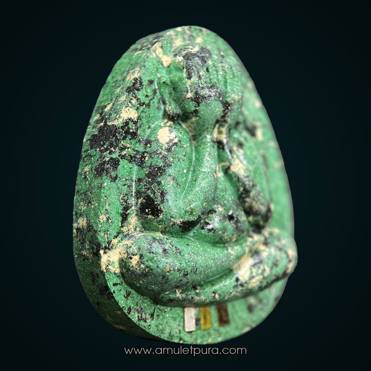 พระปิดตาจัมโบ้ 1 (เนื้อก้นครก ตะกรุด 3 กษัตริย์) ปี67 วัดโพธิ์ศรีสะอาดแกแปะ จ.กาฬสินธุ์ (มีโค้ด หมายเลข30) หลวงปู่ศิลาอธิฐานจิต